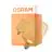 Osram Decor Eben Lamp In Metall Gehäuse LED E27 Special Matt Gold 3.5W 300lm - 827 Extra Warmweiß | Ersatz Für 25W