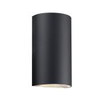 Nordlux Rold Applique Murale Métal Noir Up & Down 10.5W 350lm - 830 Blanc Chaud