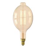 Calex XXL Colosseum Lumen élevé Dorée LED E27 Filament 10.5W 1100lm- 821 Blanc Très Chaud | Dimmable
