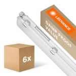 Lot 6x Ledvance Réglette LED Étanche Imperméable Value 50W 6000lm - 840 Blanc Froid | 150cm 