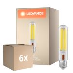 Lot 6x Ledvance LED Ampoule NAV LED FIL V E40 41W 7500lm - 740 Blanc Froid | Équivalent 100W