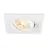 SLV New Tria 75 Spot Aluminium Blanc Carré | Diamètre 75mm - Convient pour 1x GU10 