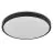 Ledvance Hublot LED Orbis London Noir 36W 2200lm - 830 Blanc Chaud | 480mm - IP20