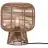 Good&Mojo Lampe De Chevet Tanami Rattan Brun | Convient pour 1x E27 
